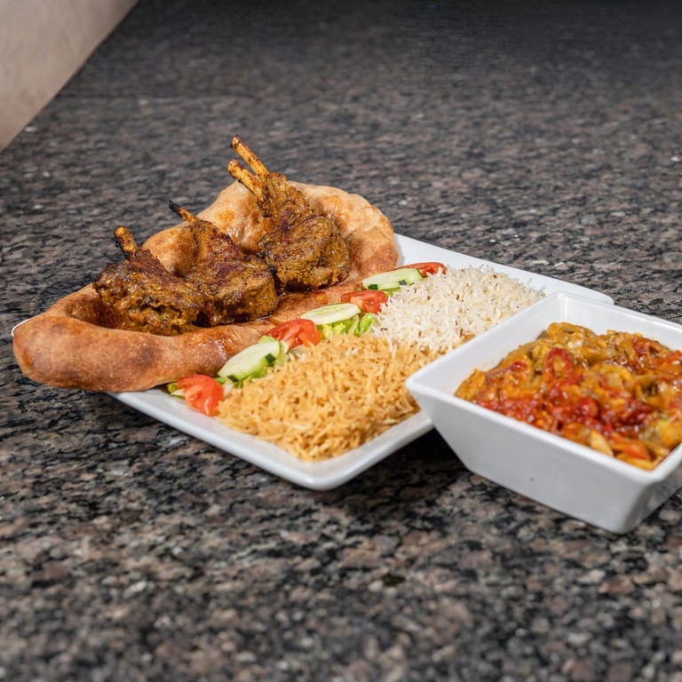 Delicious Middle Eastern Food Awaits