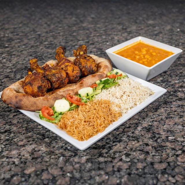 K3. Bone-In Chicken Kabob.